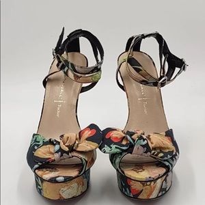 loafer Randall platform heels